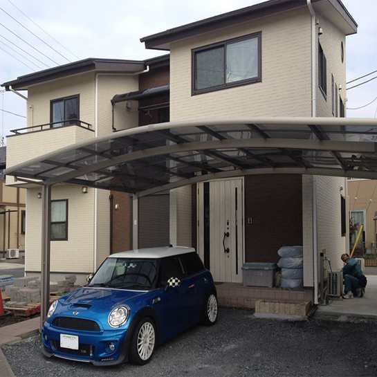 カーポート完成！(栃木県宇都宮市Ｕ様邸）