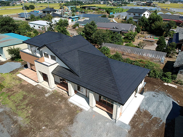 四世代の二世帯住宅|真岡市I様邸 新築工事46