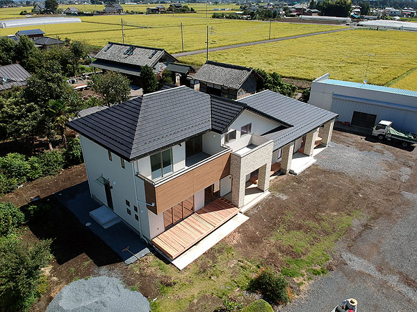 四世代の二世帯住宅|真岡市I様邸 新築工事47
